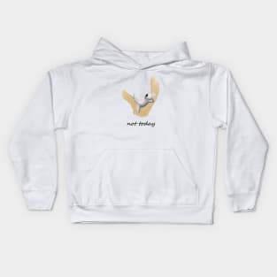 lazy koala: not today! Kids Hoodie